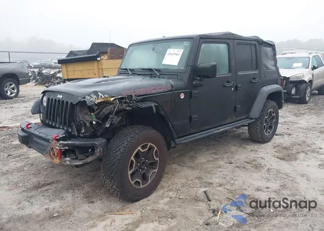 2015 Jeep Wrangler Unlimited Rubicon Hard Rock from USA, damaged, VIN 1C4BJWFGXFL544655